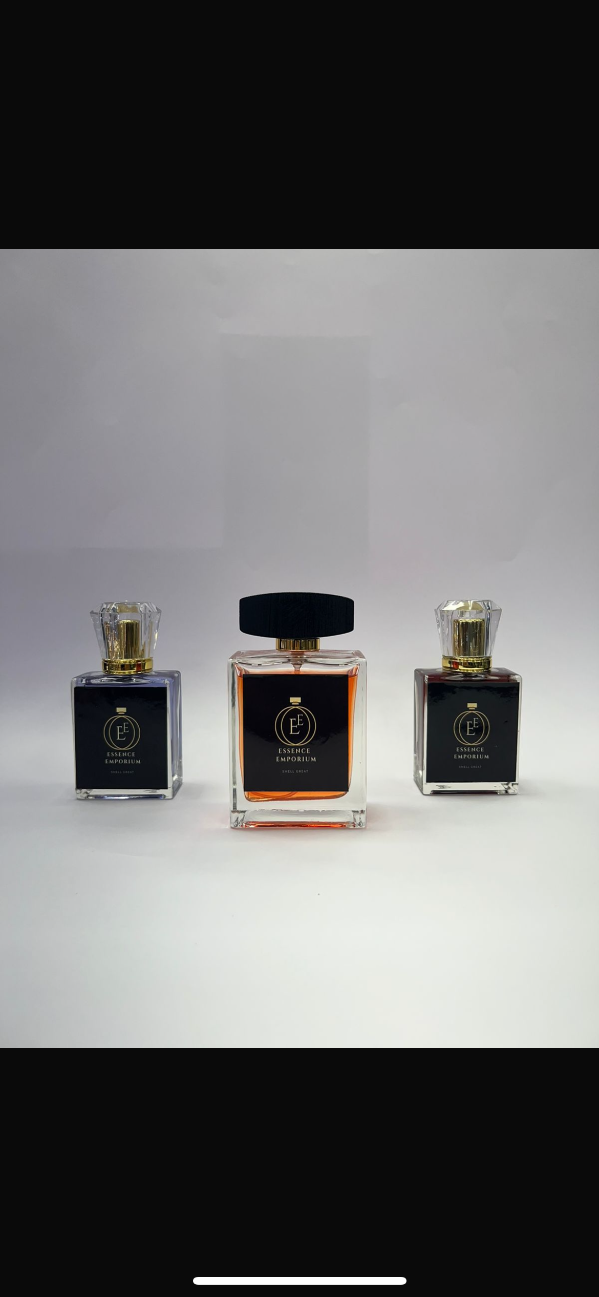 Purple oud type Perfume